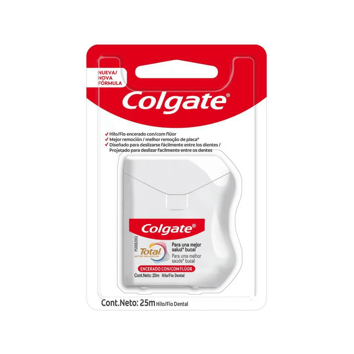 Fio Dental Colgate Total 25m - Imagem 1
