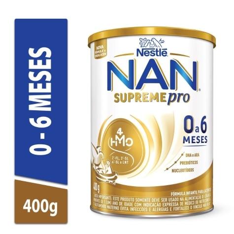 Fórmula Infantil Nan SupremePro 0 a 6 Meses 400g - Imagem 3