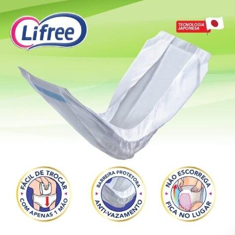 Refil para Fralda-Calça Geriátrica Lifree Tamanho Único 20 Unidades - Imagem 2