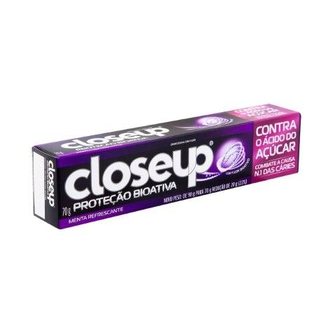Creme Dental Close Up Proteção Bioativa Contra o Ácido do Açúcar 70g - Imagem 3