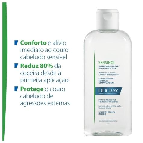 Shampoo Ducray Sensinol Cabelo 200ml - Imagem 6