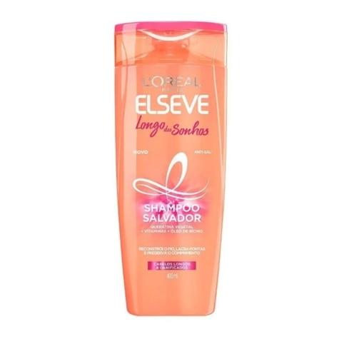 Shampoo Elseve Longo dos Sonhos Salvador Cabelo Seco 400ml - Imagem 1