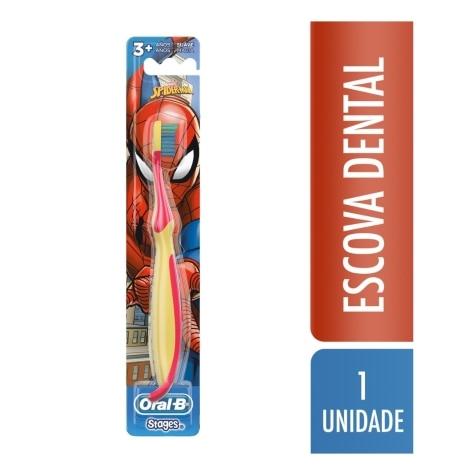 Escova Dental Oral-B Stages Spider-Man Suave Macia - Imagem 2