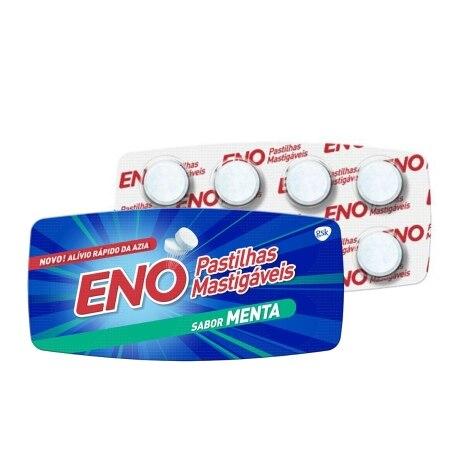 Pastilhas Mastigáveis Eno Sabor Menta 8 Unidades - Imagem 2