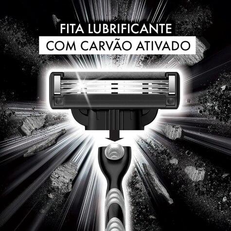 Aparelho de Barbear Gillette Mach3 Carbono - Imagem 4