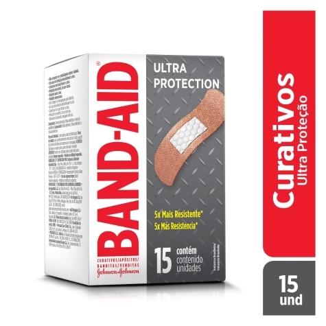 Curativos Band-Aid Ultra Protection 15 Unidades - Imagem 1