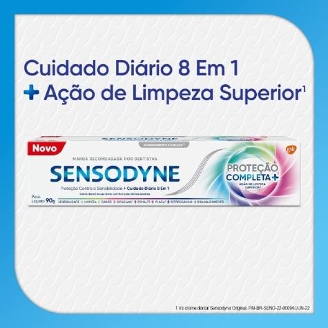Creme Dental Sensodyne Proteção Completa+ 90g - Imagem 3
