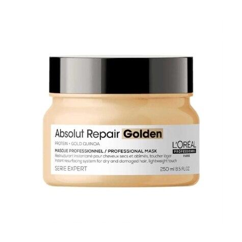 Máscara de Tratamento L'Oréal Professionnel Paris Serie Expert Absolut Repair Golden Protein + Gold Quinoa 250ml - Imagem 1