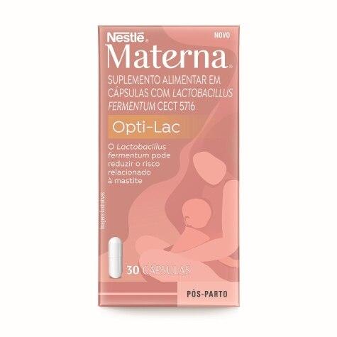Lactobacillus Materna Optic-Lac Nestlé Pós-Parto 30 Cápsulas - Imagem 2