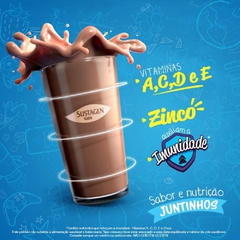 Complemento Alimentar Sustagen Kids Sabor Chocolate 380g - Imagem 6
