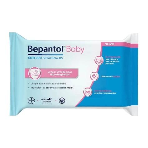 Lenços Umedecidos Bepantol Baby 48 Unidades - Imagem 1