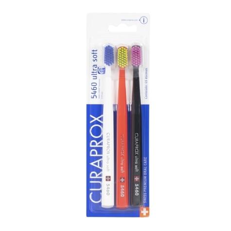 Escova Dental Curaprox 5460 Ultra Soft 3 Unidades Cores Sortidas - Imagem 2