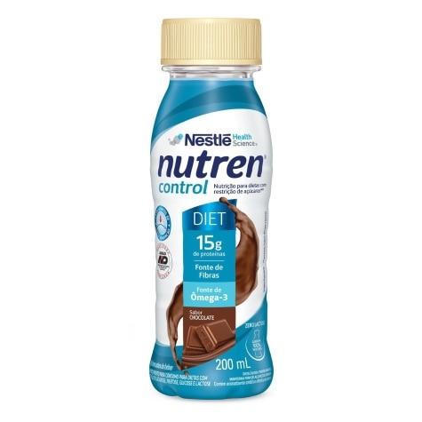 Suplemento Alimentar Líquido Nutren Control Diet Sabor Chocolate 200ml - Imagem 3