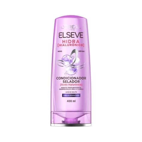 Condicionador Elseve Hidra Hialurônico Selador Cabelo Seco 400ml - Imagem 1