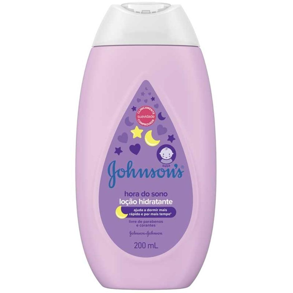 Loção Hidratante Corporal Johnson & Johnson Baby Hora do Sono 200ml
