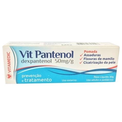 Vit Pantenol Pomada 50mg 30g - Imagem 1