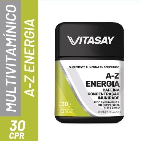 Vitasay A-Z Energia 30 Comprimidos Revestidos - Imagem 1