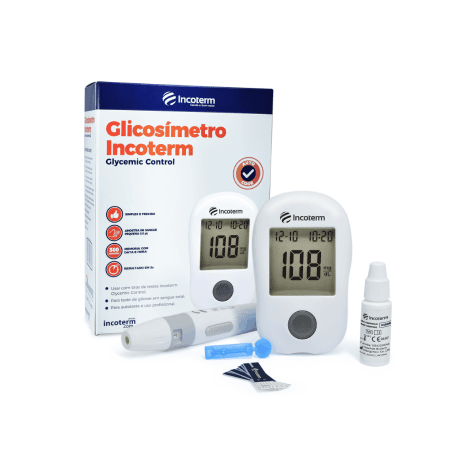 Kit Glicosimetro Incoterm - Imagem 1