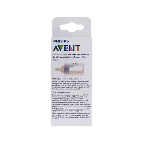 Mamadeira Avent Anti-Colic AirFree 0m+ 125ml - Imagem 3