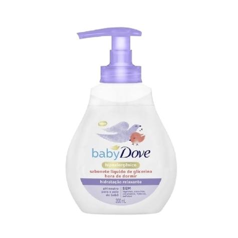 Sabonete Líquido Baby Dove Hidratação Relaxante 200ml - Imagem 1