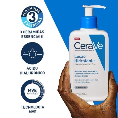 Loção Hidratante Cerave Sem Perfume Corporal 340ml - Imagem 2