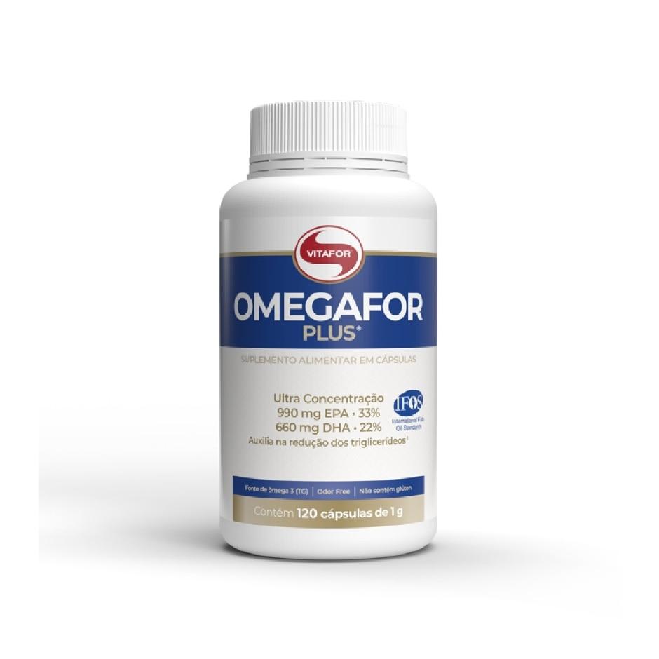 Ômegafor Plus 1000mg 120 Cápsulas