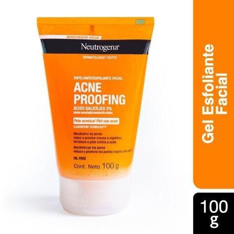 Gel Neutrogena Acne Proofing Esfoliante Facial 100g - Imagem 5
