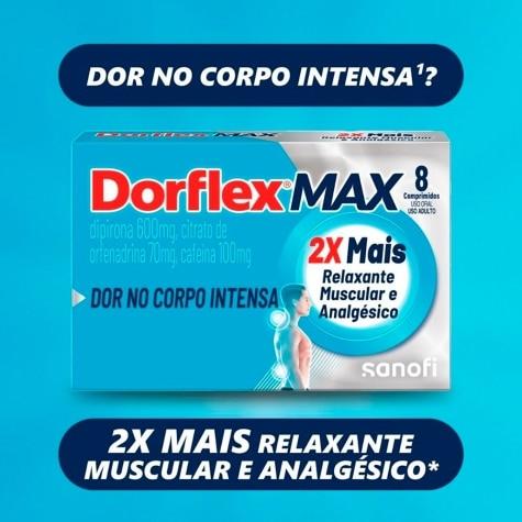 Dorflex Max 8 Comprimidos - Imagem 3