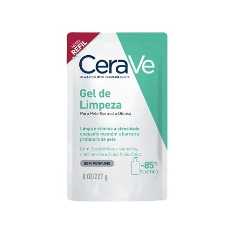 Gel de Limpeza Cerave Sem Perfume Refil Facial 277g - Imagem 1