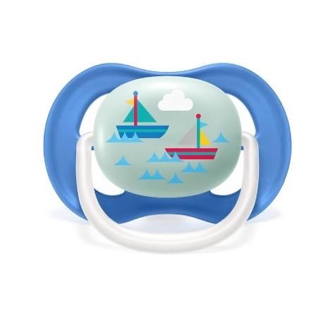 Chupeta Avent Ultra Air Barcos 6-18m 1 Unidade - Imagem 1