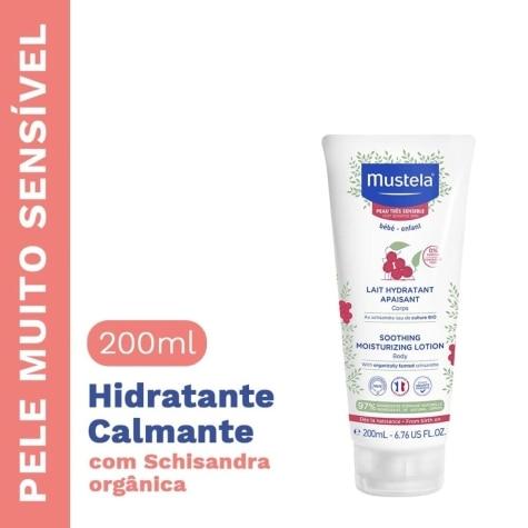 Hidratante Mustela Bebê Calmante para Pele Muito Sensível 200ml - Imagem 3