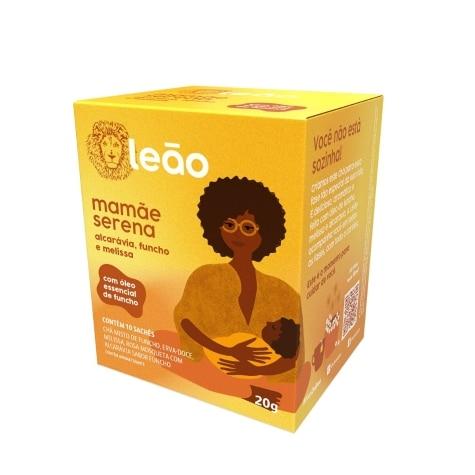 Chá Leão Mamãe Serena Sabor Alcarávia, Funcho e Melissa 10 Sachês - Imagem 2