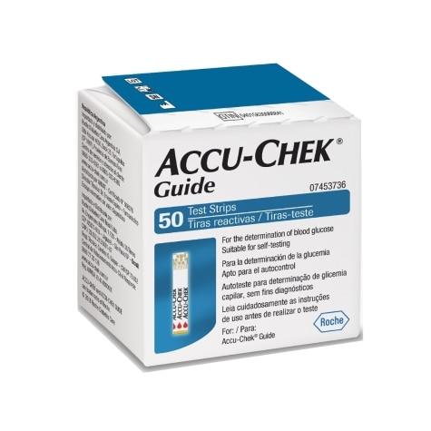 Tiras Accu-Chek Guide 50 Unidades - Imagem 1