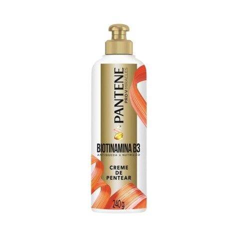 Creme de Pentear Pantene Pro-V Miracles Biotinamina B3 Antiqueda & Nutrição 240g - Imagem 1