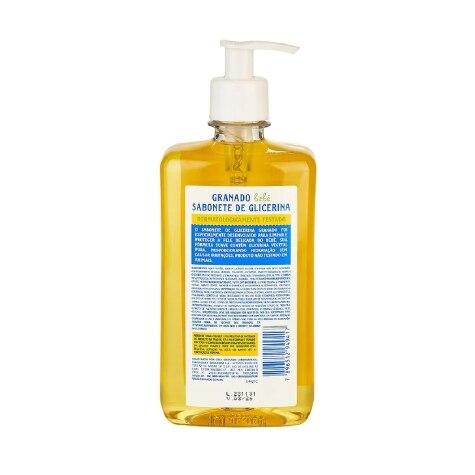 Sabonete de Glicerina Líquido Granado Bebê Tradicional 500ml - Imagem 3