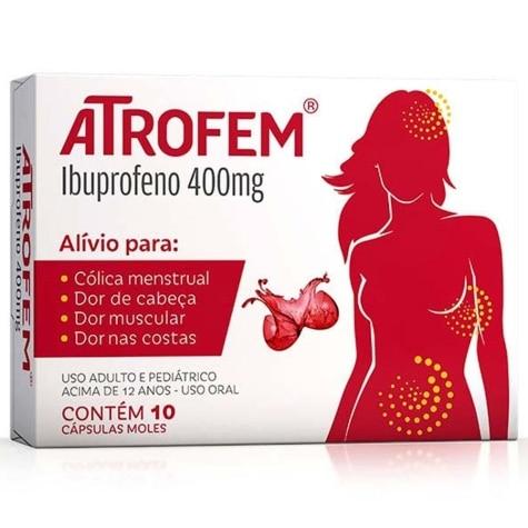 Atrofem 400mg 10 Cápsulas - Imagem 1