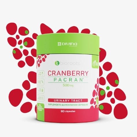 Cranberry Pacran Bioroots 500mg 60 Cápsulas - Imagem 2