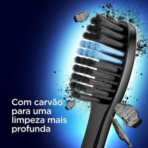 Escova Dental Oral-B Indicator Black Sensitive Carvão 2 Unidades - Imagem 4