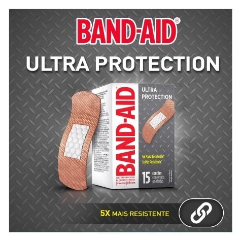 Curativos Band-Aid Ultra Protection 15 Unidades - Imagem 3