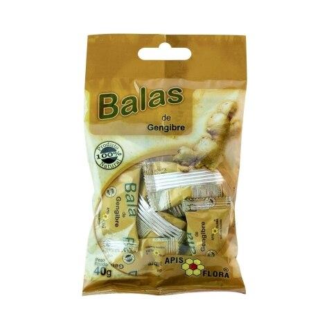 Balas de Gengibre Apis Flora 40g - Imagem 1