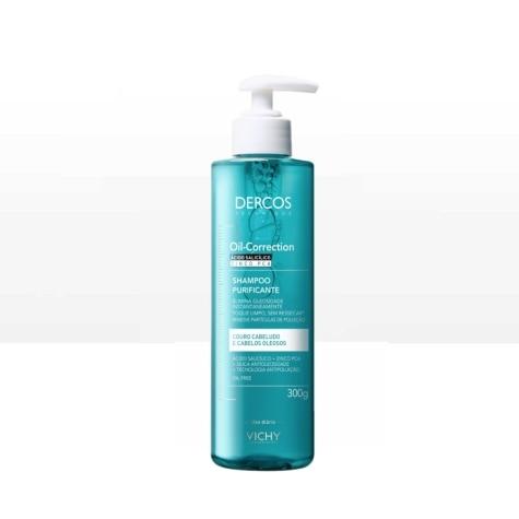 Shampoo Vichy Dercos Oil-Correction Cabelo 300g - Imagem 1