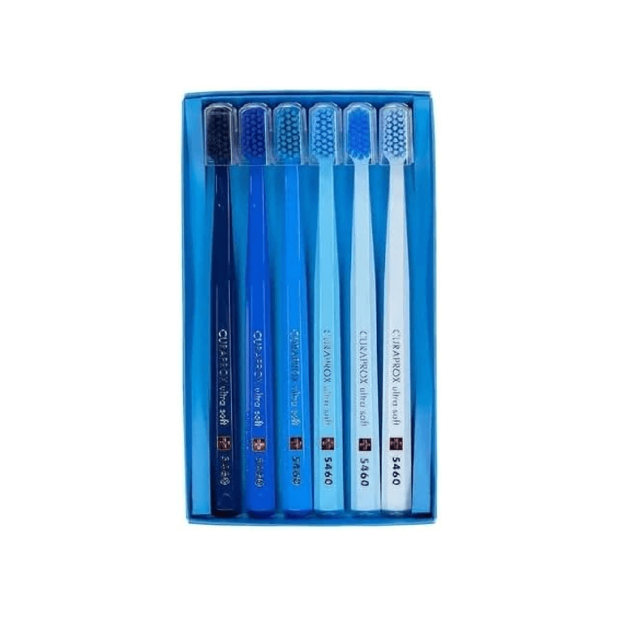 Kit Escova Dental Curaprox Blue Edition 5460 Ultrasoft 6 Unidades - Imagem 2