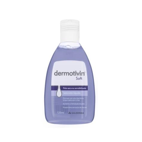 Sabonete Líquido Dermotivin Soft Facial 120ml - Imagem 1