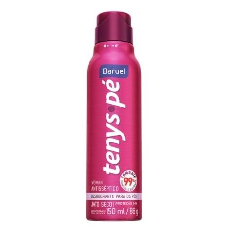 Desodorante Aerosol para Pés Tenys Pé Woman 150ml - Imagem 1