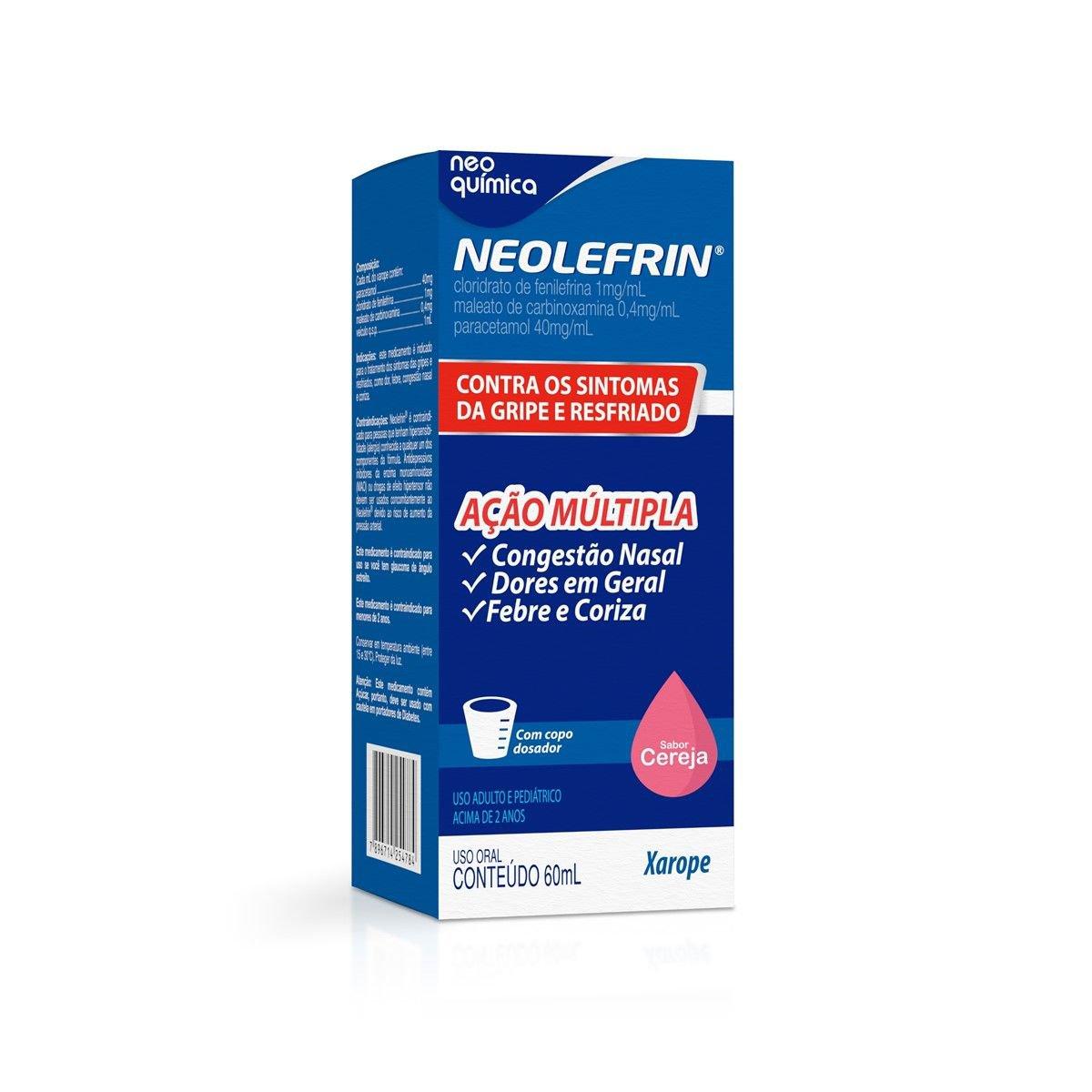 Neolefrin Xarope 60ml - Imagem 1