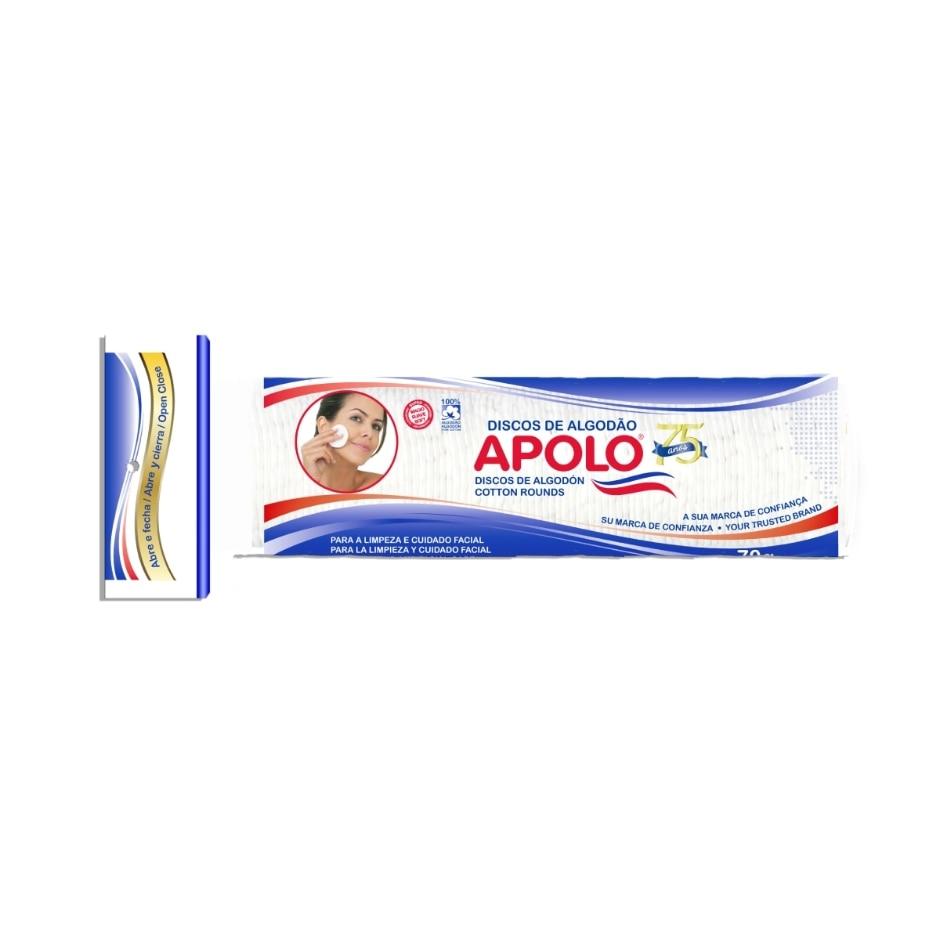 Algodão Apolo Discos Ziplock 70g