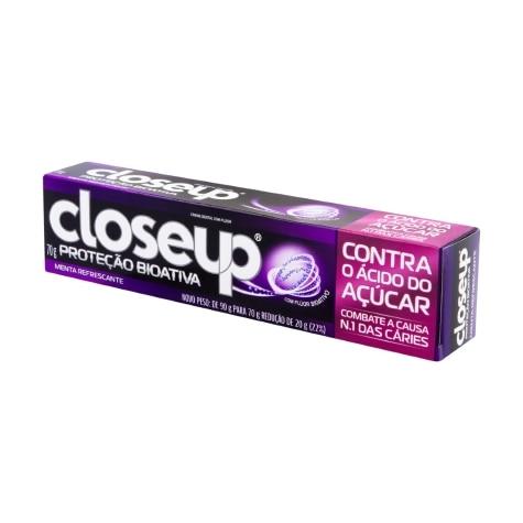 Creme Dental Close Up Proteção Bioativa Contra o Ácido do Açúcar 70g - Imagem 4