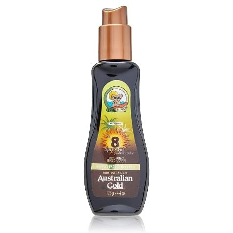 Gel Spray Bronzeador Australian Gold FPS8 Instant Bronzer 125g - Imagem 1