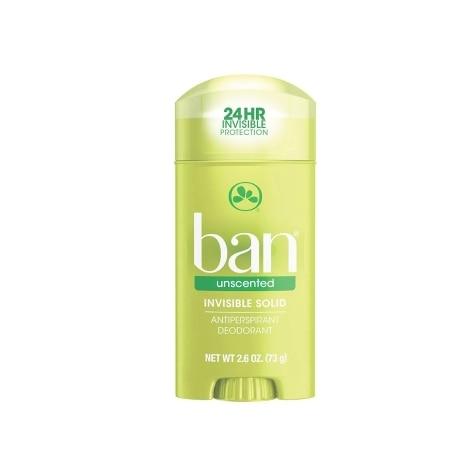 Desodorante em Barra Ban Unscented sem Perfume 73g - Imagem 1
