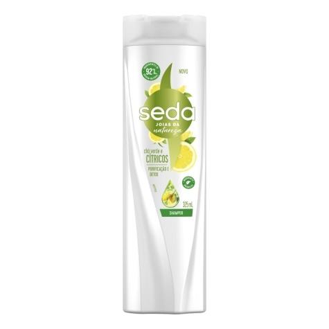 Shampoo Seda Joias da Natureza Purificação e Detox Cabelo Oleoso 325ml - Imagem 1
